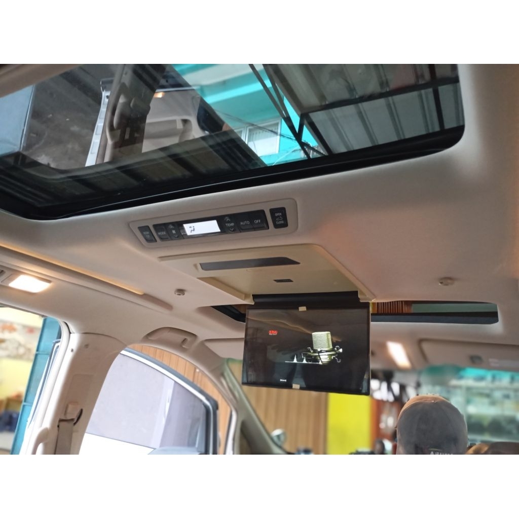TV PLAFON ANDROID OEM TOYOTA ALPHARD
