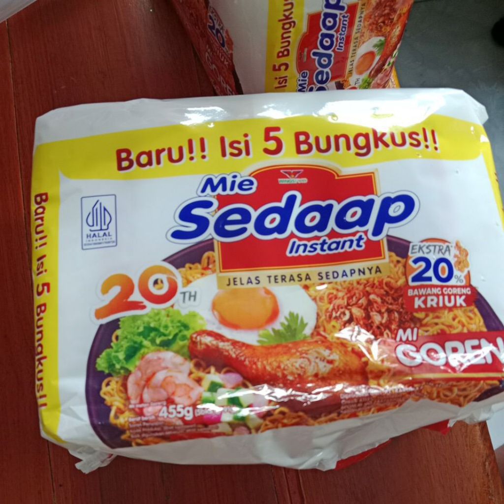 

mie sedap goreng 5bungkus