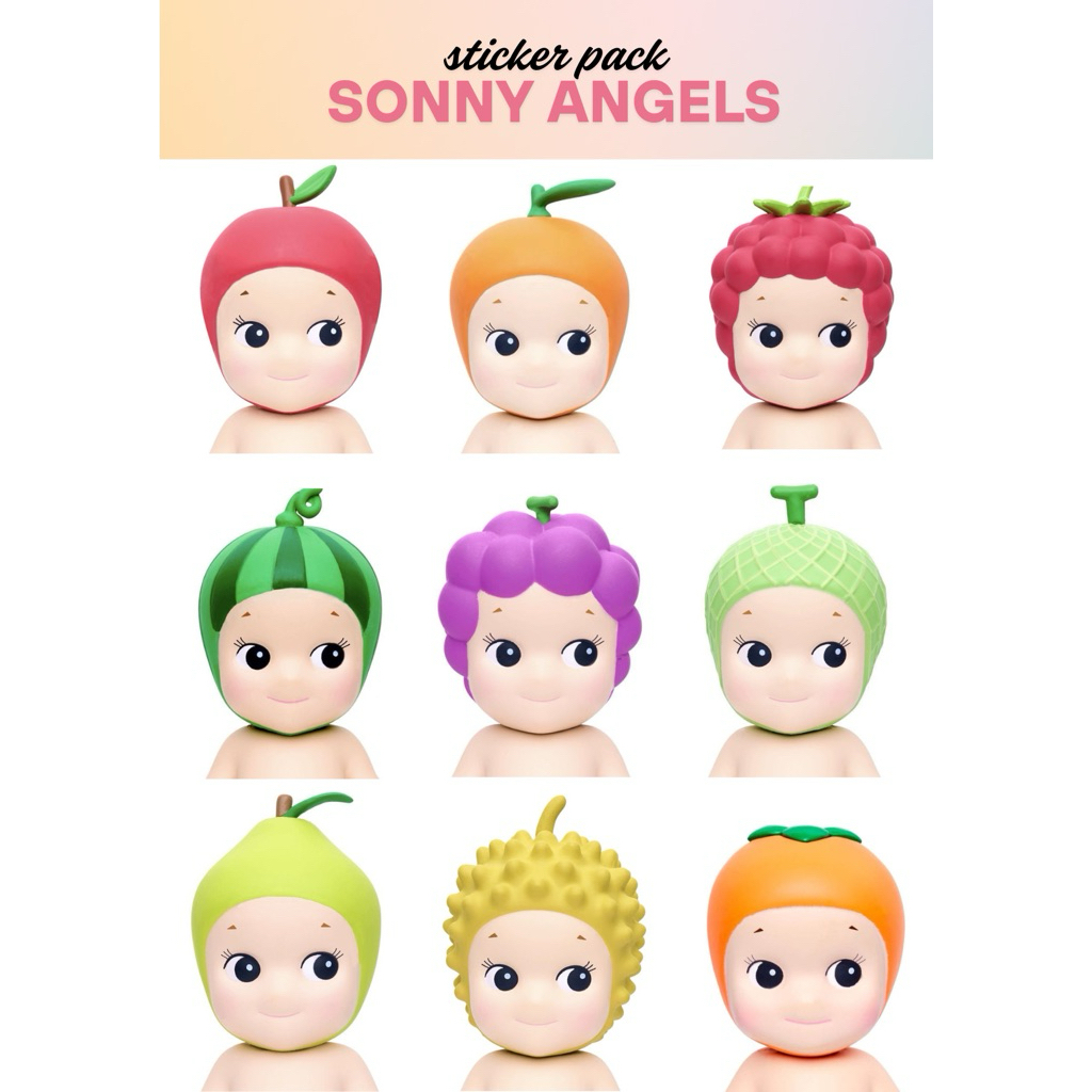 

Fleur Amore - Sonny Angels Sticker Pack Fruit Series