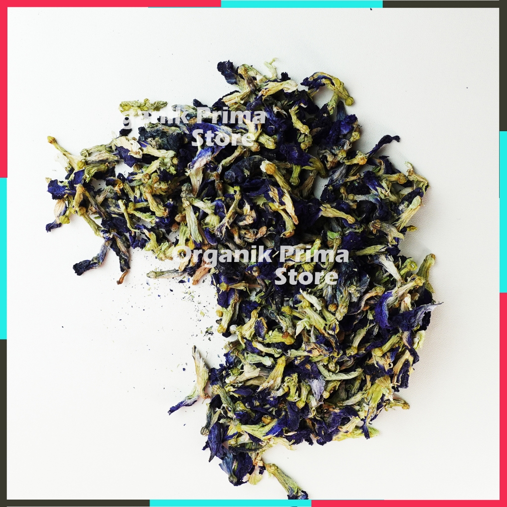 

Bunga Telang Kering 250gr Kembang Telang Asli Organik