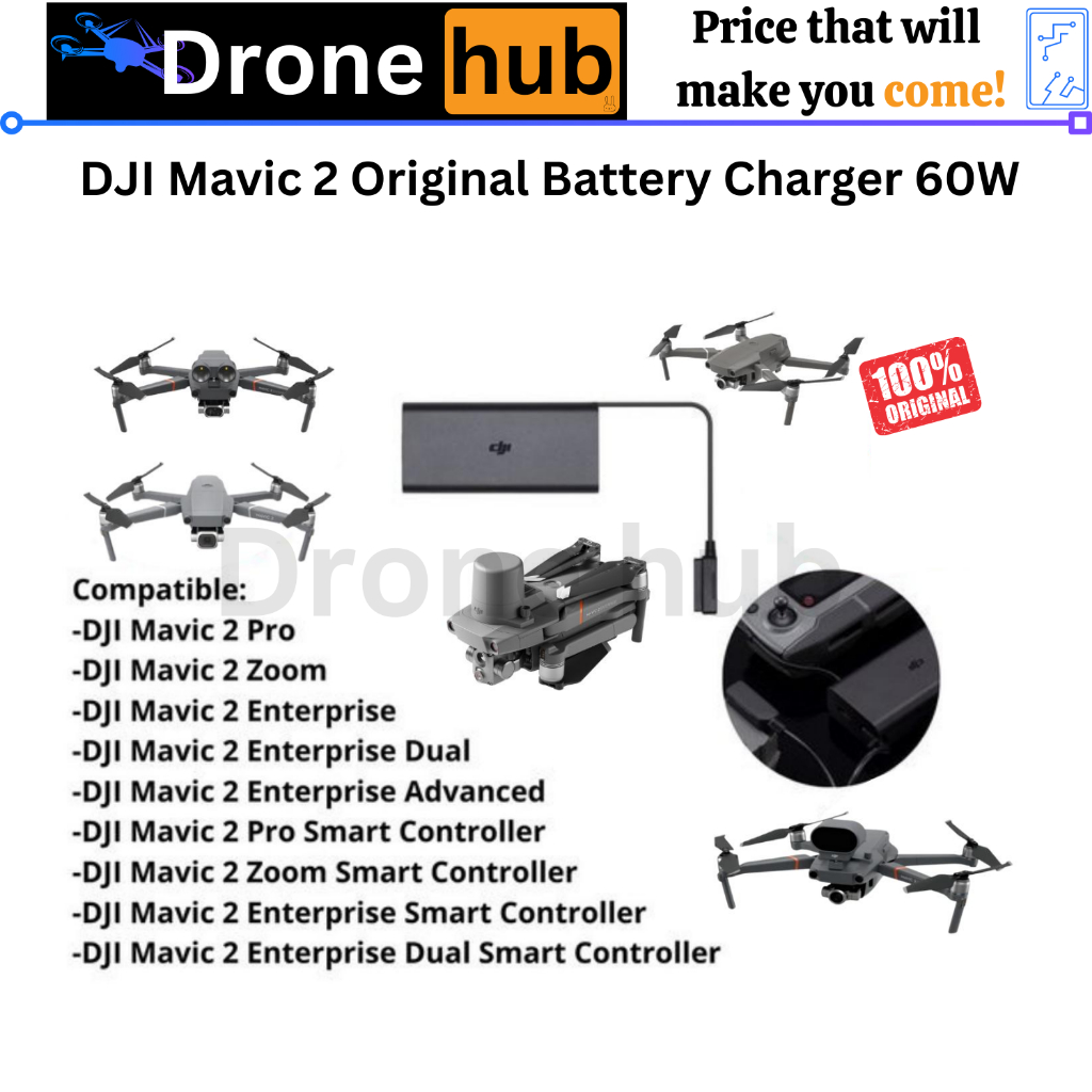 Battery Charger Baterai DJI Mavic 2 Pro Mavic 2 Zoom Mavic 2 Enterprise Mavic 2 Enterprise Dual Mavi
