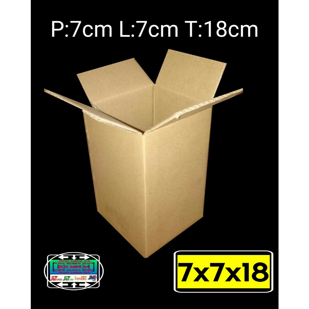 

kardus packing 7x7x18 kardus box/kardus mini/kardus murah