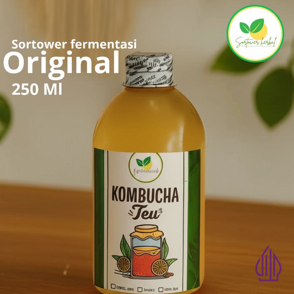 

Teh Kombucha varian original 250 ml Fermentasi Scooby