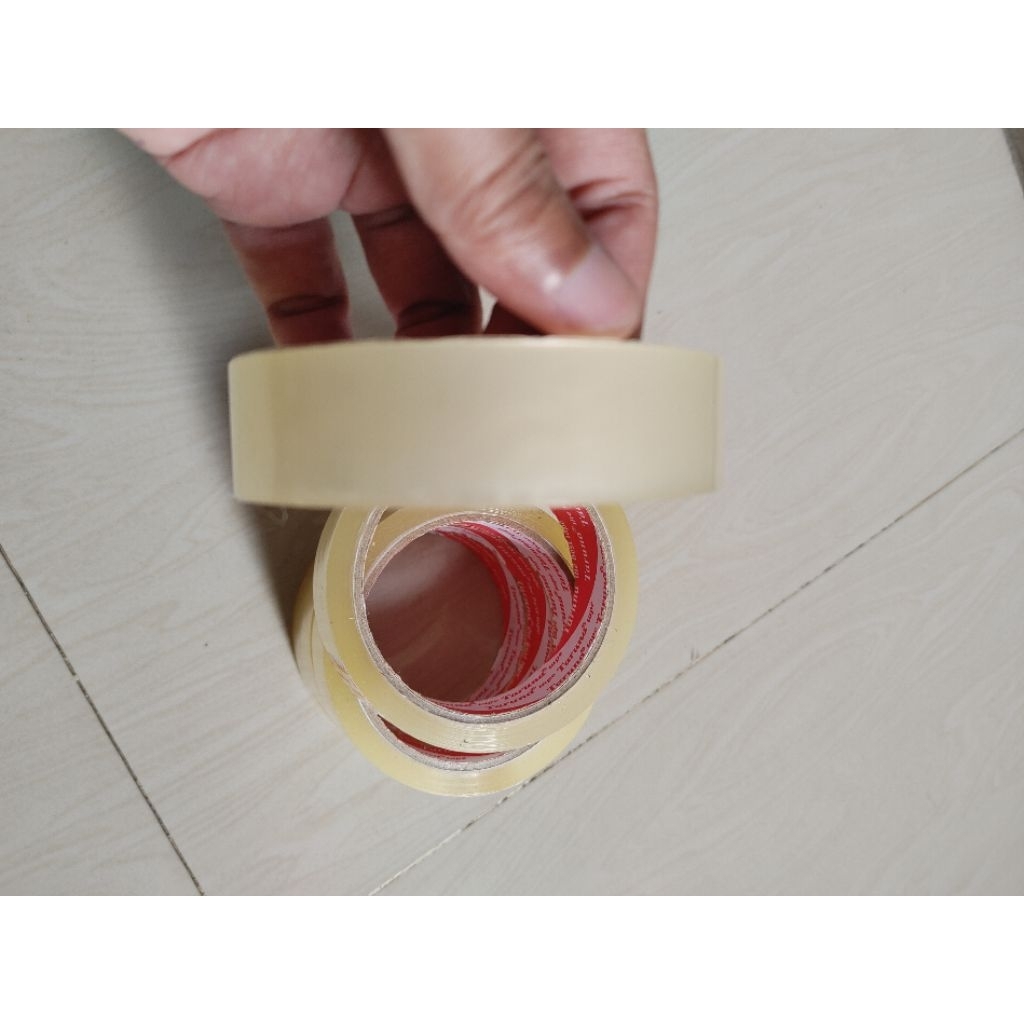 

isolasi selotip bening 2.2 cm