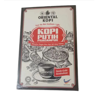 

Oriental Kopi White coffee Malaysia No Sugar Added