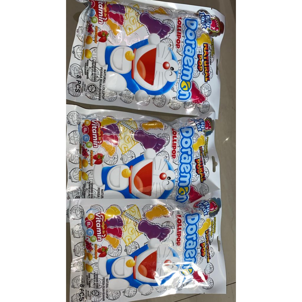 

BIG FOOT DORAEMON LOLIPOP 80G