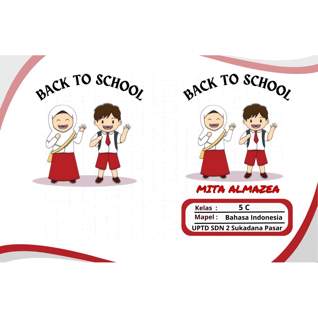 

Buku Tulis Custome Nama Ukuran SIDU biasa