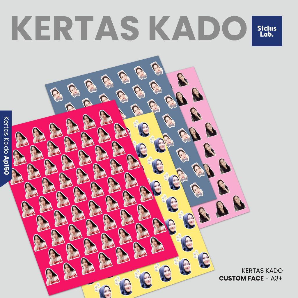 

SICLUS LAB - Kertas Kado Custom dengan Foto Kamu Sendiri