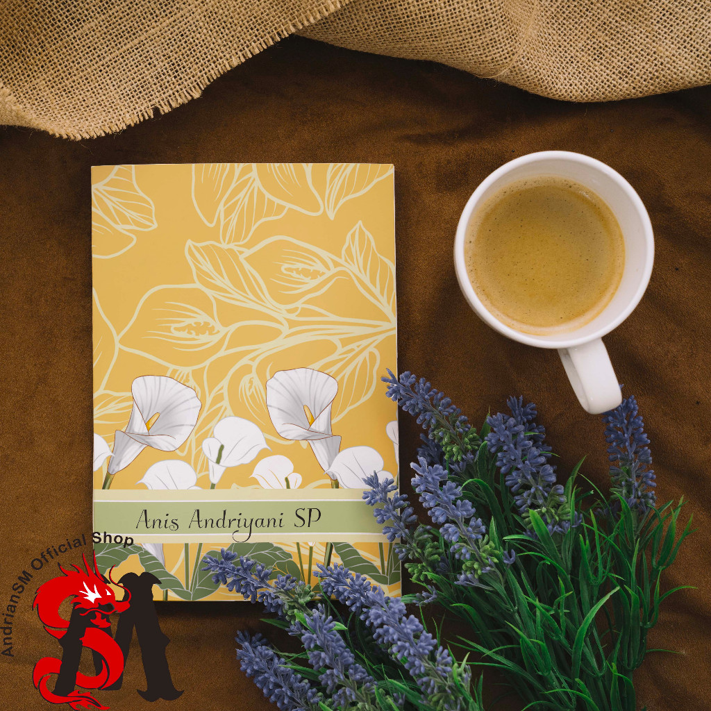 

Notebook Custom Nama buku tulis Catatan A5 Hard Cover Motif Bunga #jingga Diary Aesthetic Lucu Stationary Sekolah Kado Souvenir 100 Lembar HVS BOOKPAPER murah bisa COD