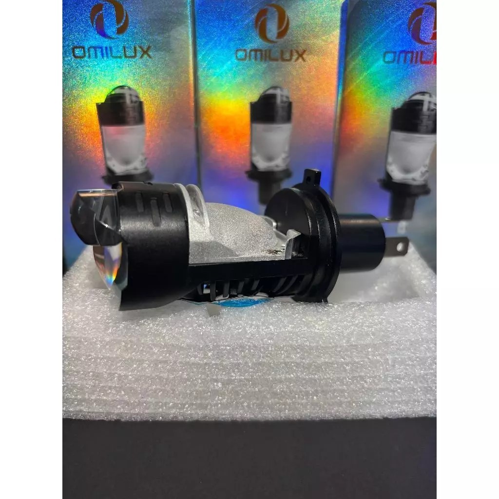 OMILUX Mini Biled H4 OMILUX OMI-1 LAMPU MOBIL MOTOR PNP LASER