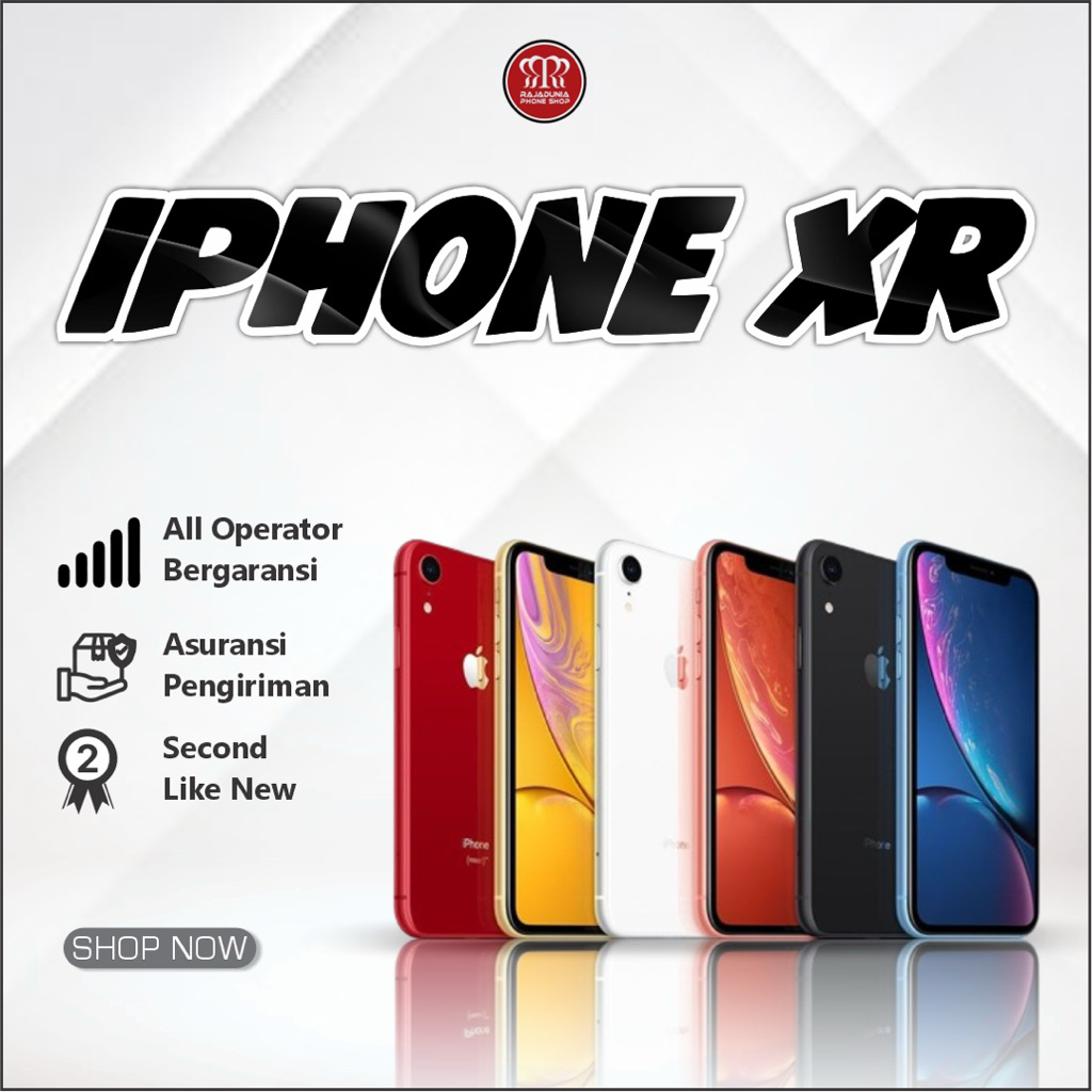 IPHONE XR 64GB 128GB ORIGINAL SECOND LIKE NEW