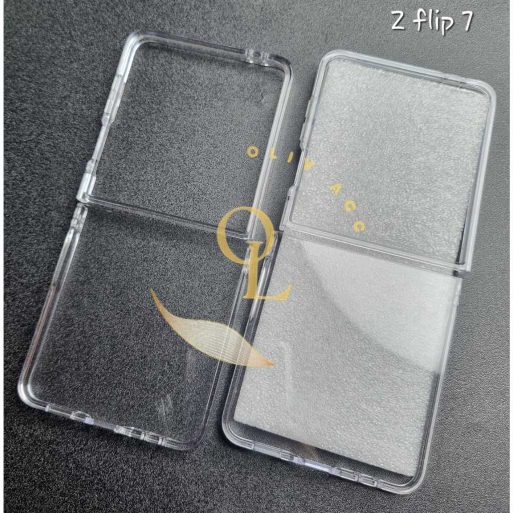 arcylic clear case samsung z fold 7 samsung z flip 7 casing hp