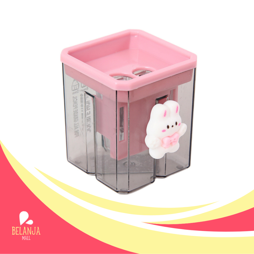 

belanjamall HL0710 Rautan Pensil 2 lubang Karakter Serutan Pensil / Perlengkapan Sekolah Alat Tulis Kantor Raut Karakter Lucu Raut Fancy Double Hole Y1982