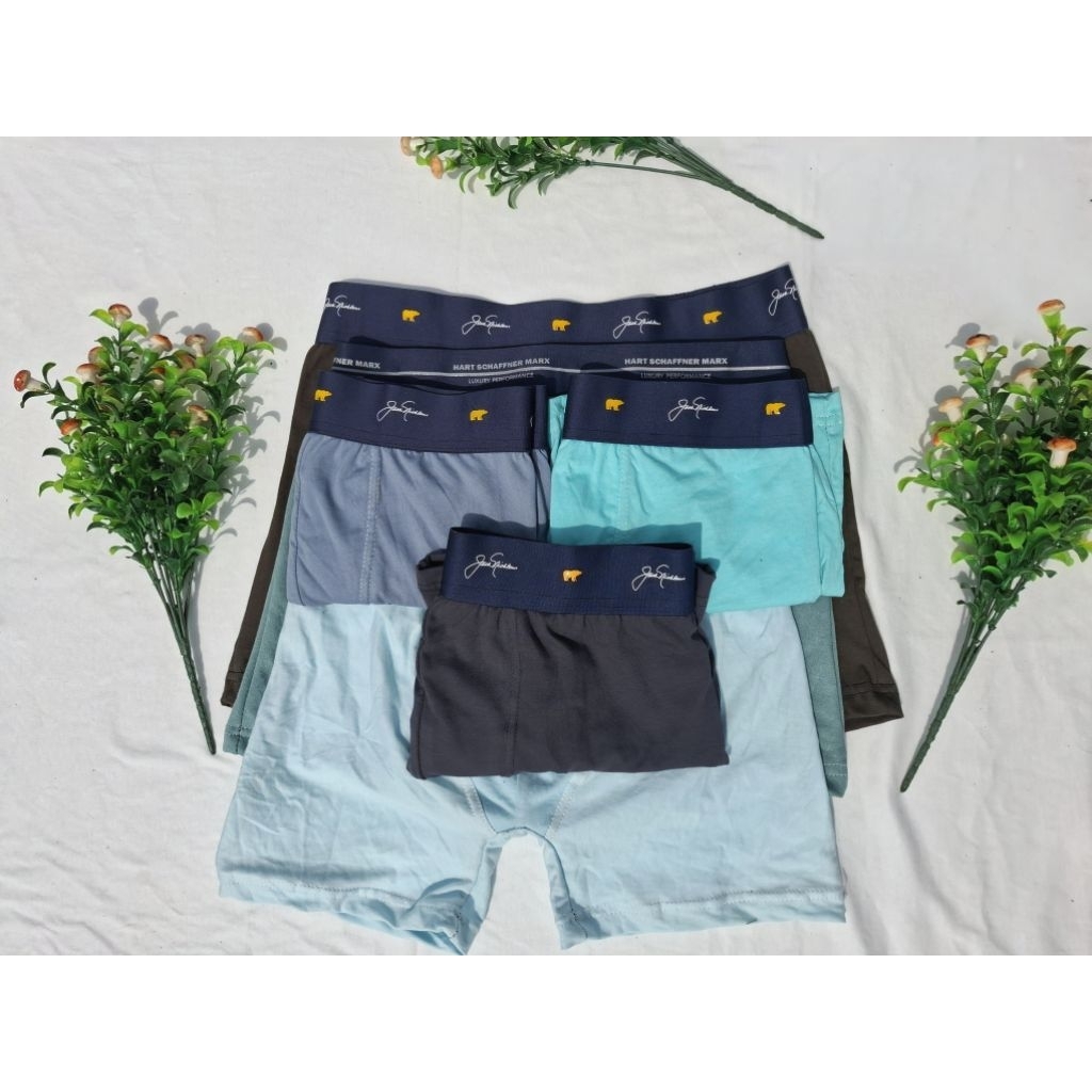 cd boxer pria bahan adeum katun enak di pakai gak bikin panas