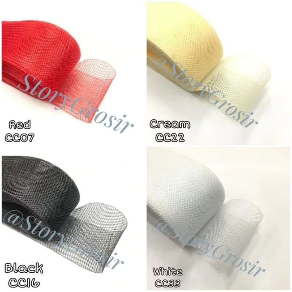 

PER 1 ROLL (50 YARD) - 1 CM YURE KAKU / HH KAKU / PITA HARDNET KAKU / YURE KAKU / HORSEHAIR KAKU