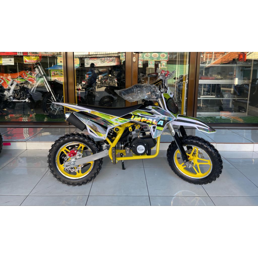 MOTOR TRAIL NEW IMPALA MESIN 2 TAK 50 CC~ MOTOR MEDIUM TRAIL ANAK