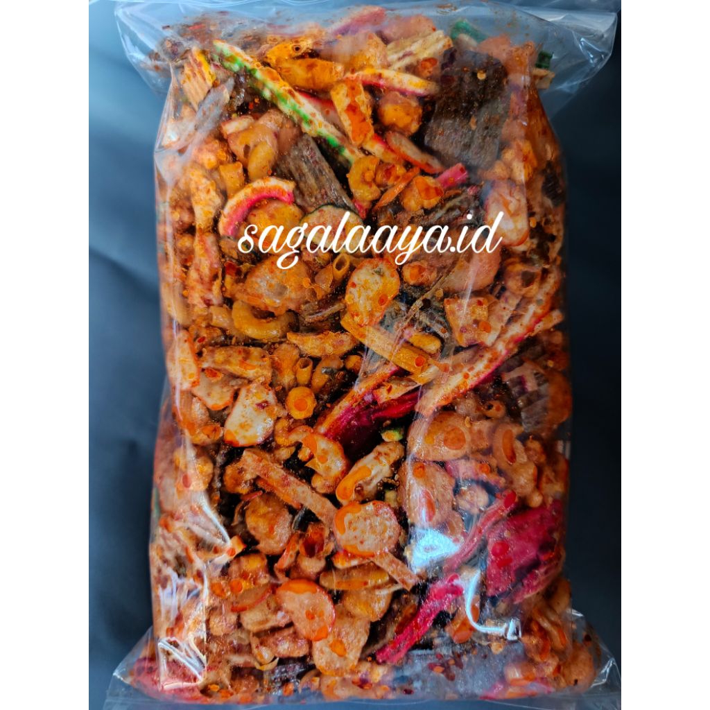 

seblak campur/seblak mix isi pedas daun jeruk isi 1 kg