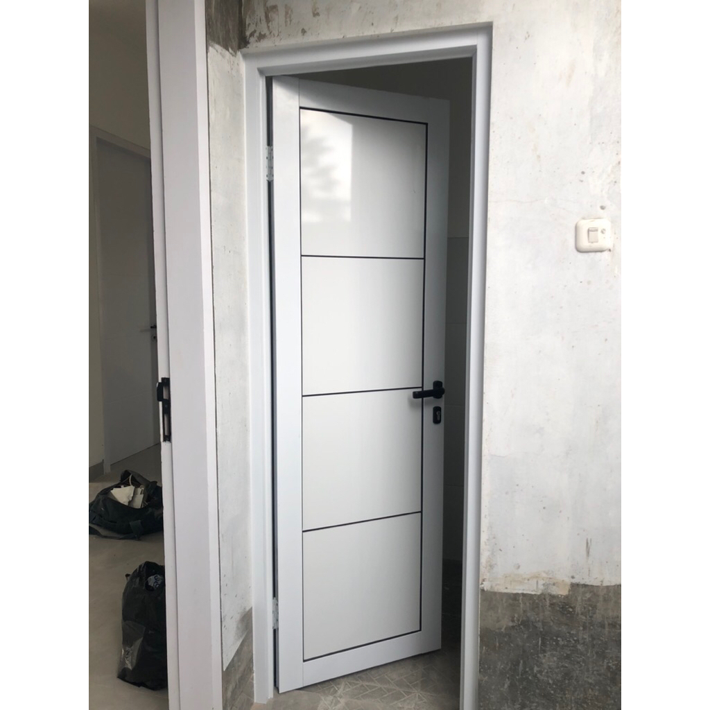 Pintu aluminium Acp bisa Custom ukuran