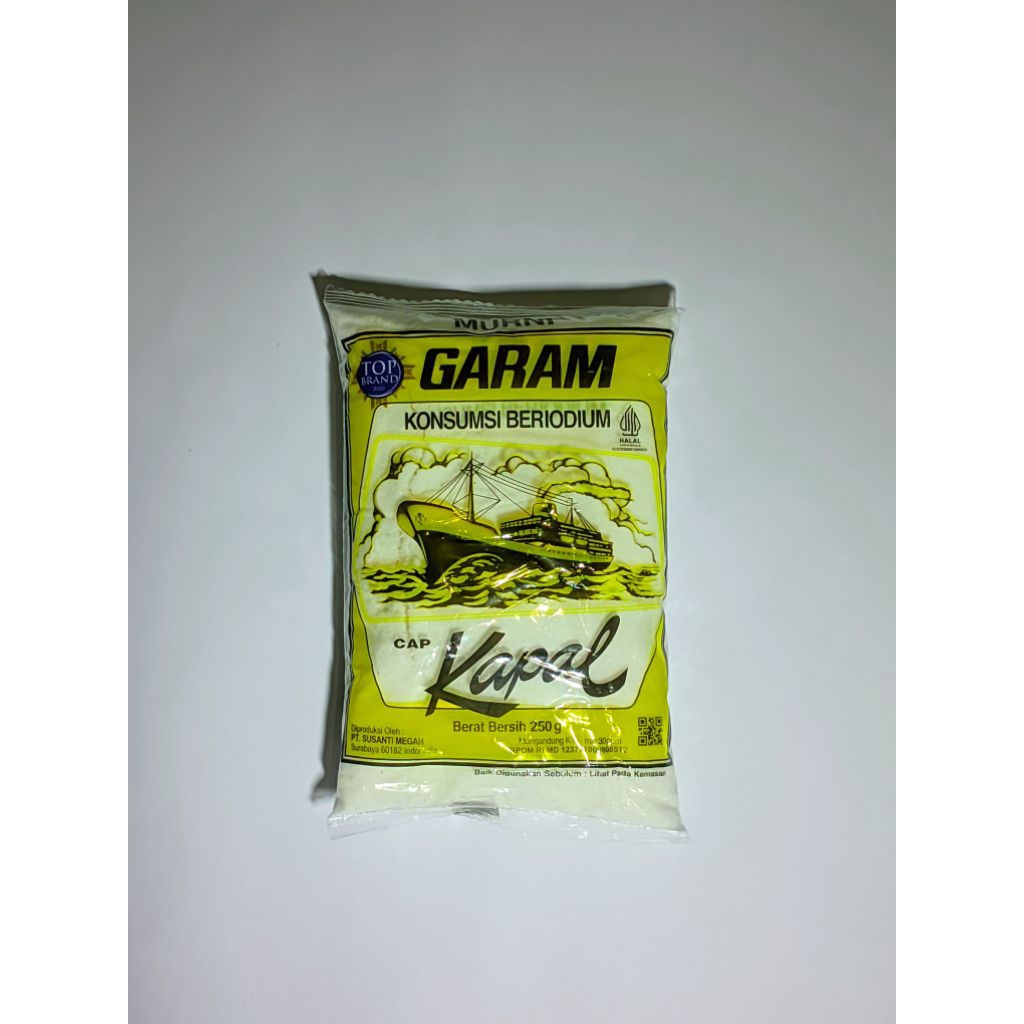 

Garam Cap Kapal 250 gram
