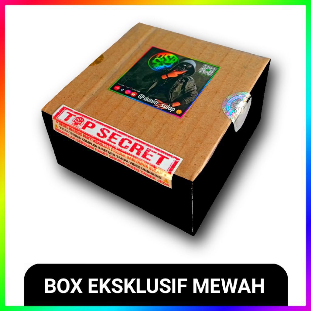 

BOX EKSLUSIF dus packing tambahan Babbel wrap PREMIUM MEWAH