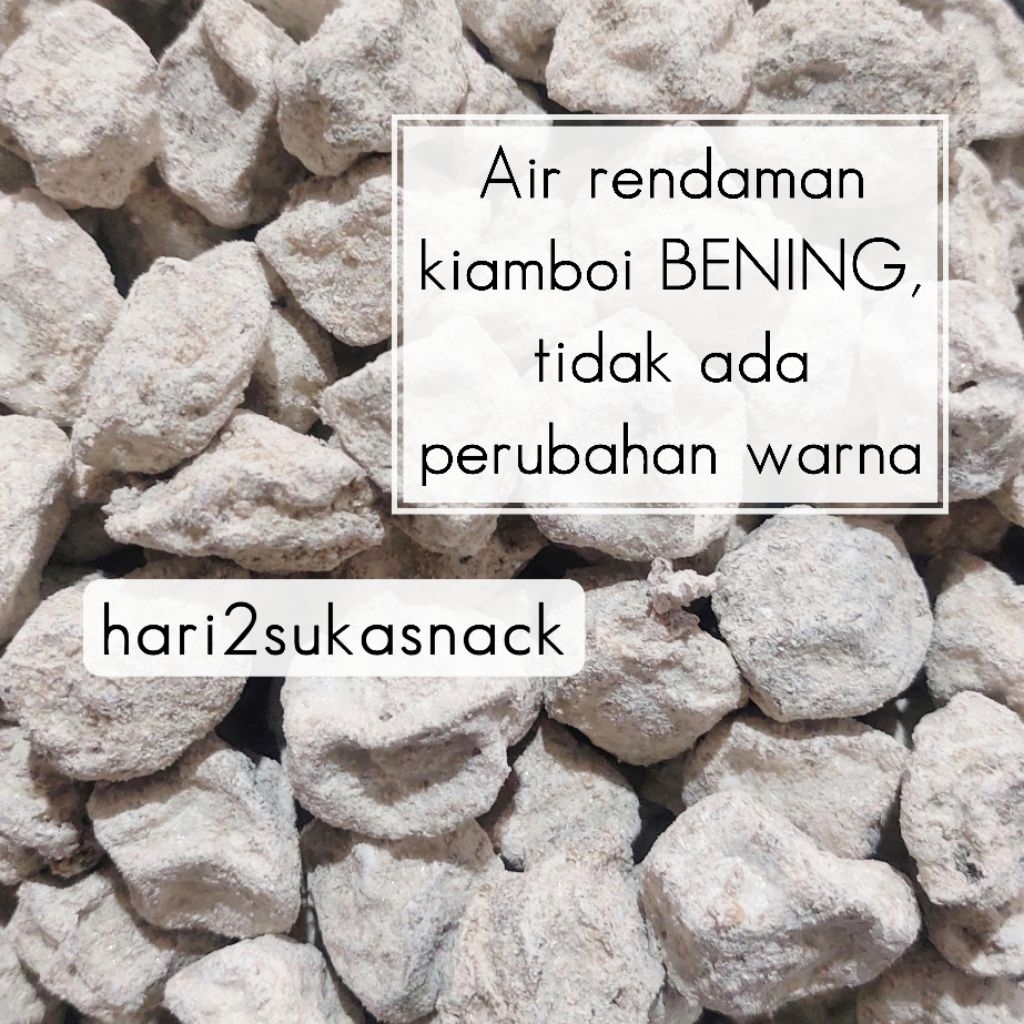 Brilliantblossoms_ Manisan Kiamboi Asin Putih / Kiamboy Putih Asinan / Buah Plum Kering Rasa Asin