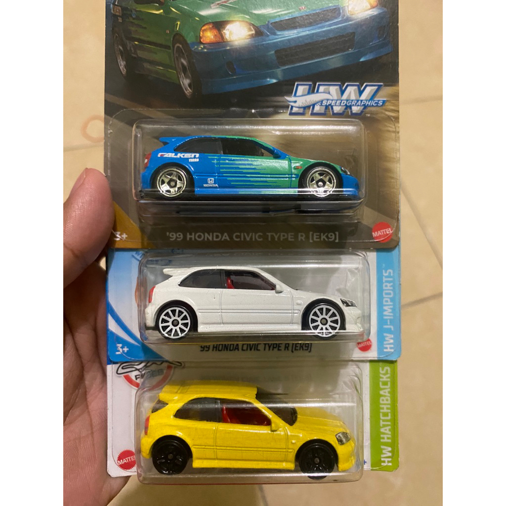 hotwheels civic ek9