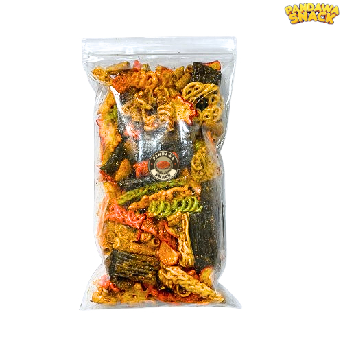 

Kerupuk Seblak Campur Mix Bumbu Kacang Pedas 250gr Lotek