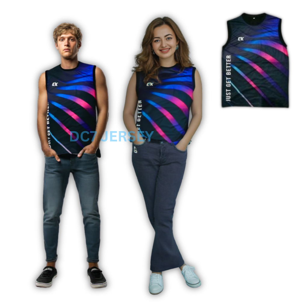 BAJU DAN CELANA SINGLET OLAHRAGA PRIA WANITA PRINTING DEWASA PREMIUM