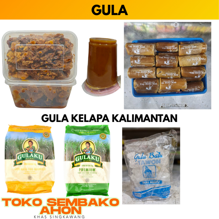 

Gulaku Putih | Gulaku Kuning | Gula Halus | Gula Kelapa 450gr | Gula Kelapa Cap Koki | Gula Kelapa 1Kg | Gula Batu Lump Sugar | Gula Batu Cap Tawon