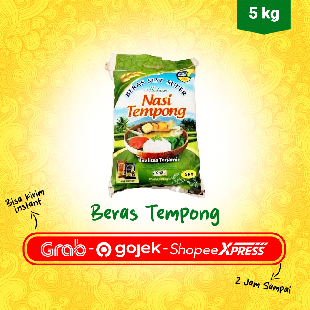 

Beras Tempong – Beras Lokal Pilihan, Putih dan Bersih