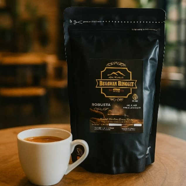 

Kopi Robusta Begawan Ringgit 200 gram Kopi Lokal Gunung Arjuno Fresh Roast