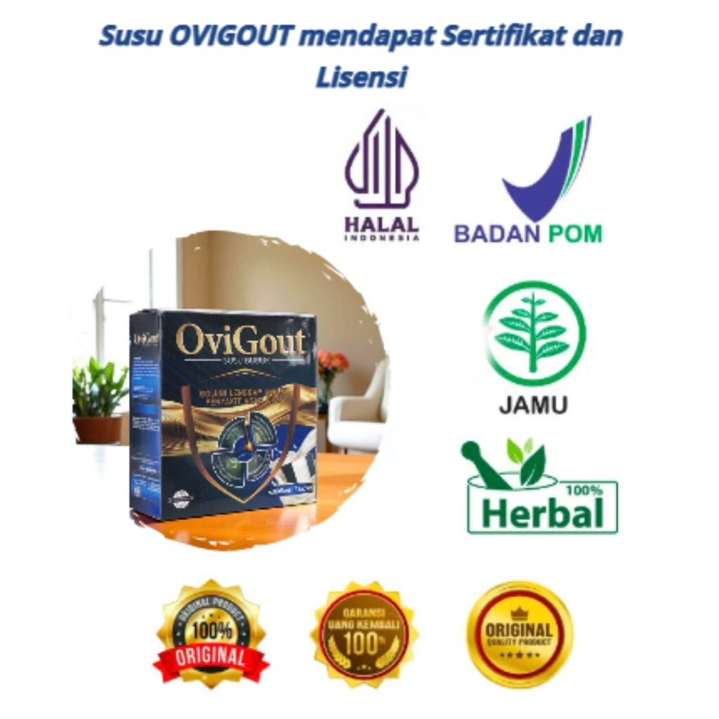 

SUSU OVIGOUT UNTUK PENDERITA ASAM URAT
