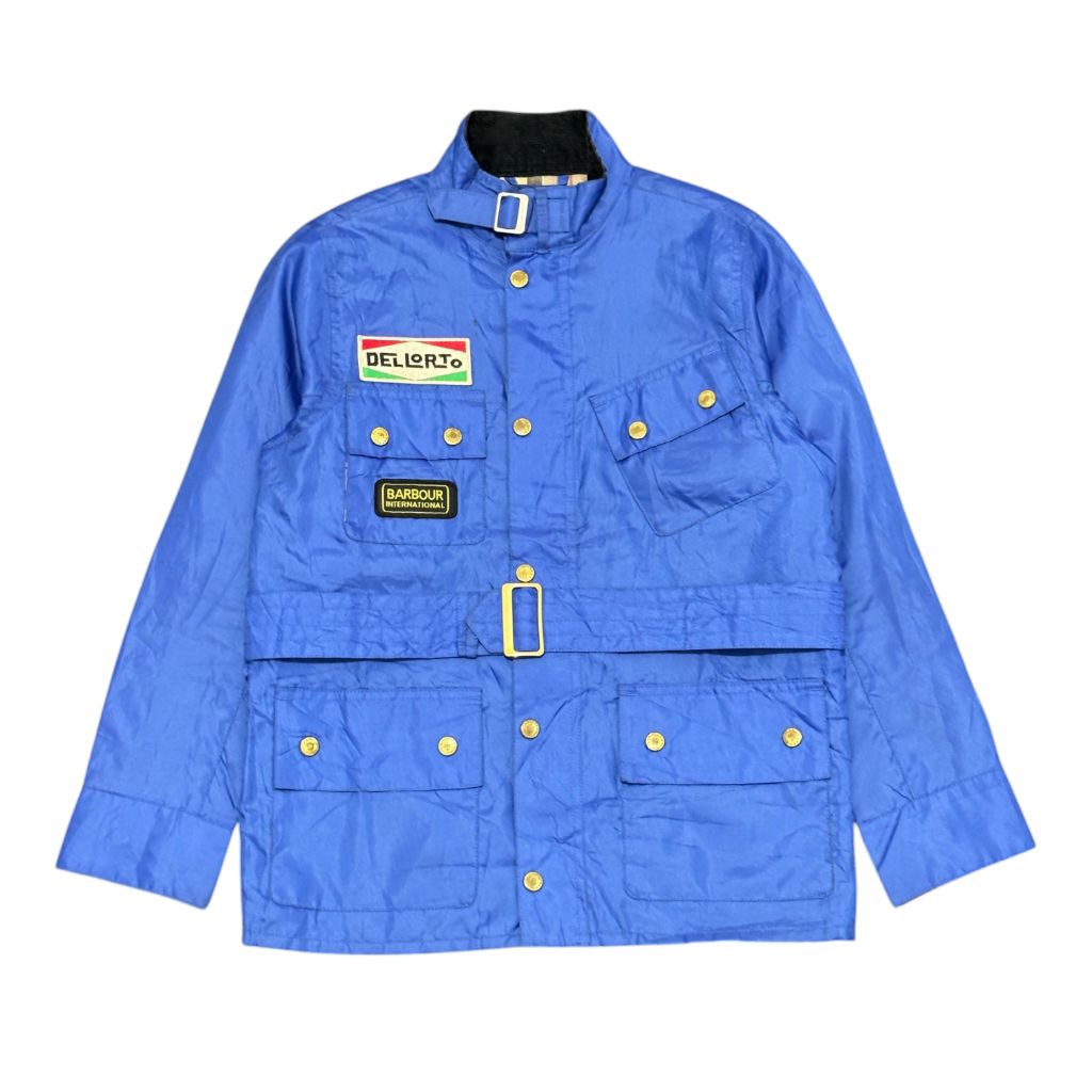 Barbour International Plaid Lined Jacket