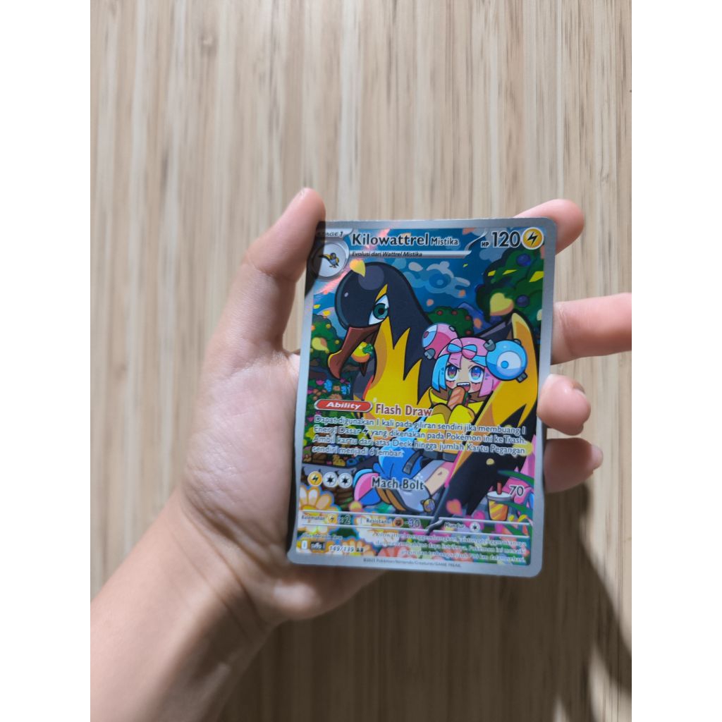 TCG Pokemon Kilowattrel 149/139 AR