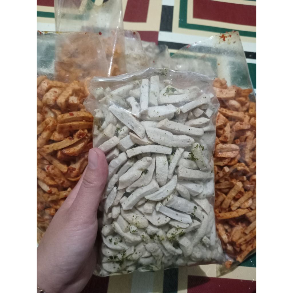 

Basreng pedas daun jeruk 1KG enak gurih bikin ketagihan