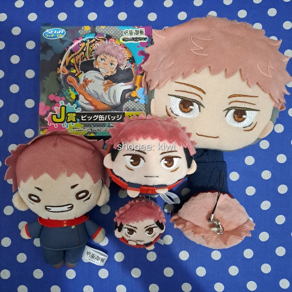 

[OFFICIAL] Aneka Merch Jujutsu Kaisen JJK Itadori Yuji Kalender Keyring Bonus Vol 18 Japan Vers
