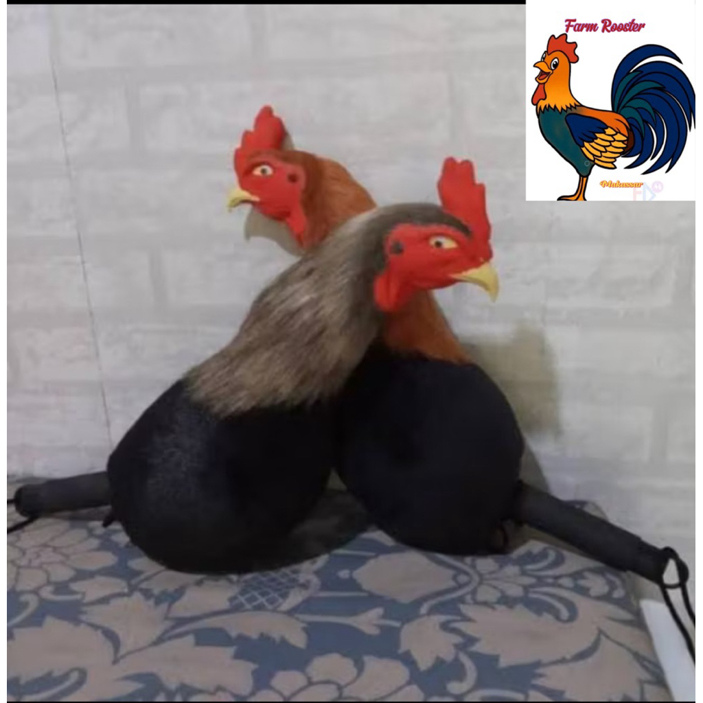 Boneka ayam Untuk  melatih ayam