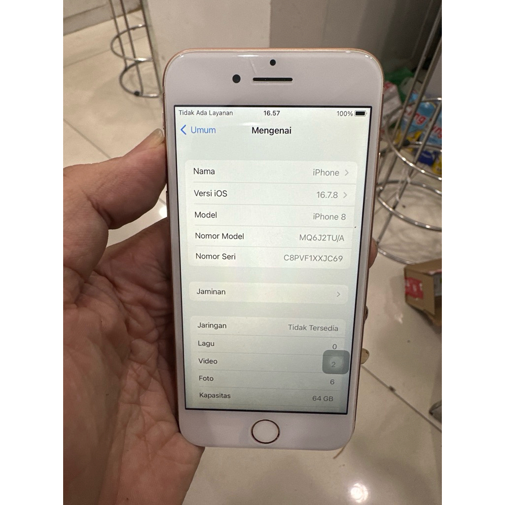 iphone 8 64gb ex inter wifi