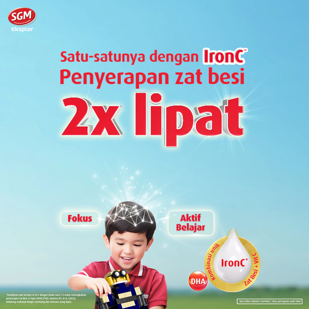 SGM Eksplor 3+ Madu Vanila Coklat 900gr (Citra Susu Express)