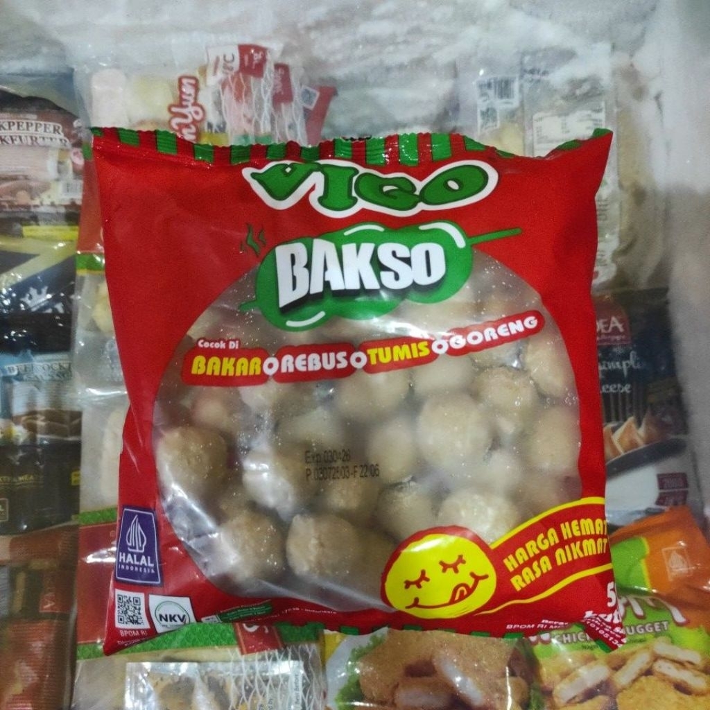 

Vigo bakso sapi isi 50 butir