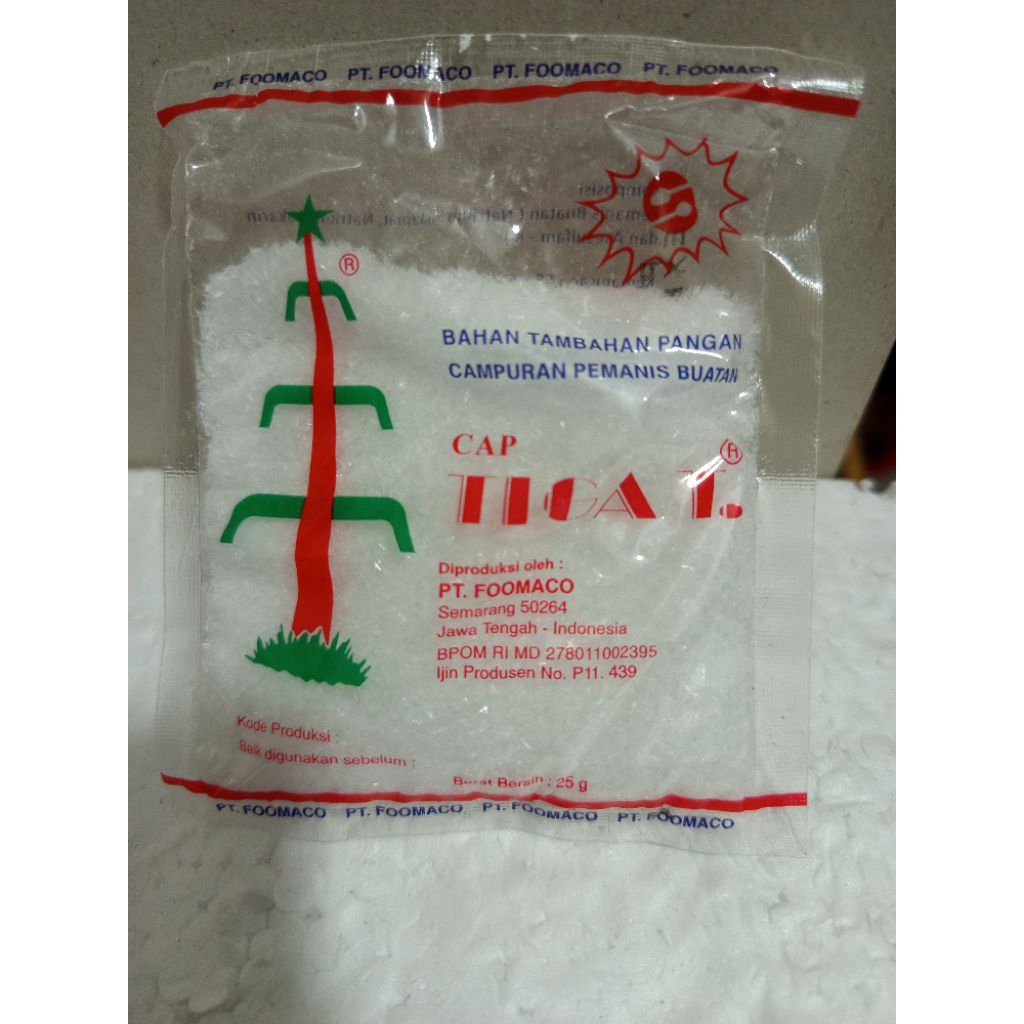 

Pemanis Tiga Tebu 25gr