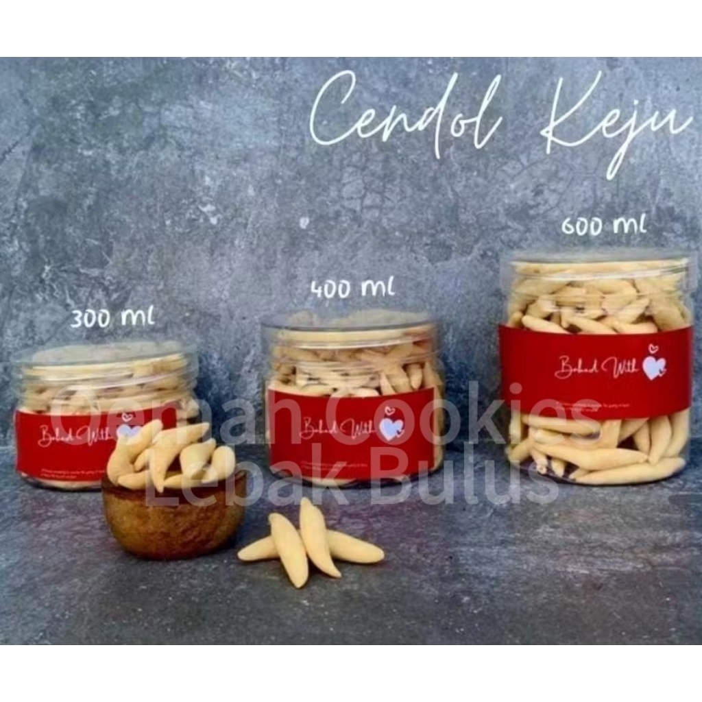 

Kue Kering Ringan Cendol Keju Kemasan Tabung 600 ML