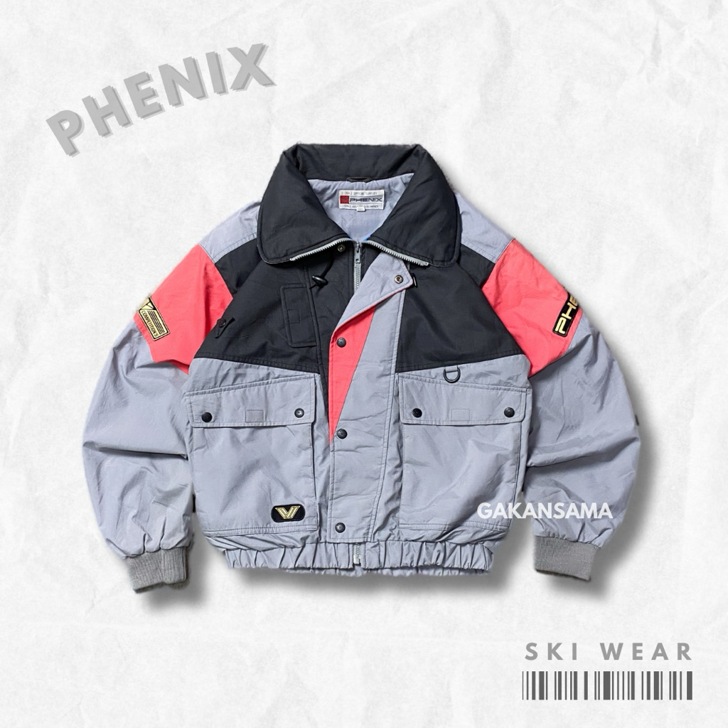 Jaket Vintage Phenix Crop Racing Sakai