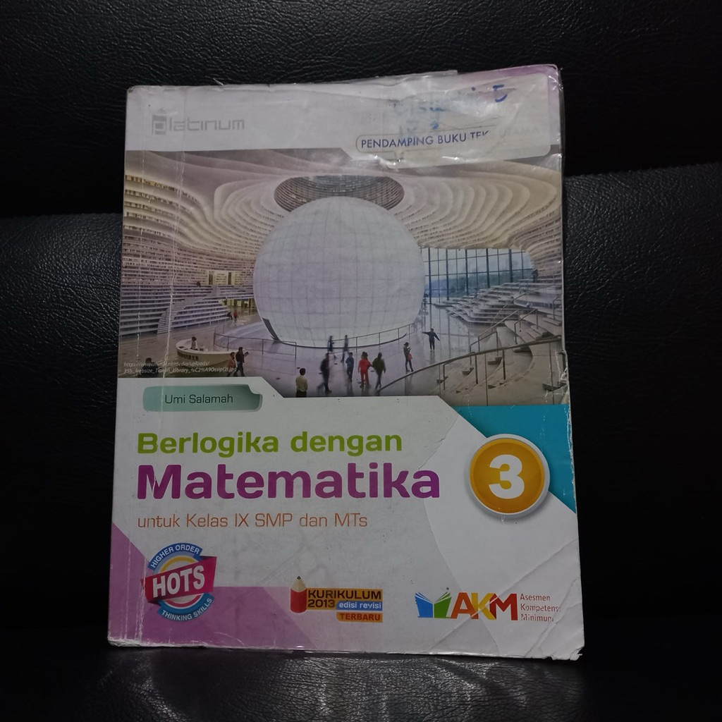 BUKU PAKET PLATINUM MATEMATIKA KELAS IX 9 SMP | BEKAS PRELOVED SECOND