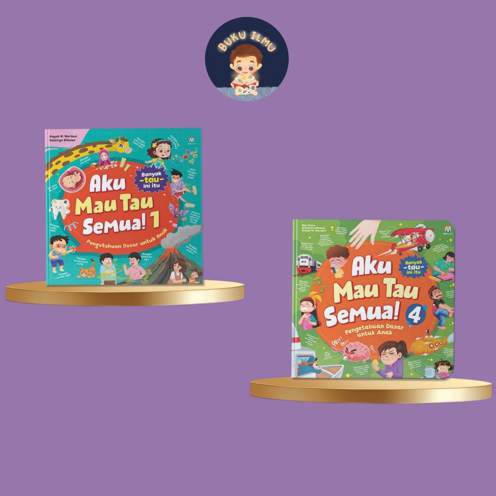 Paket Aku Mau Tau Semua 1 + Aku Mau Tau Semua 4