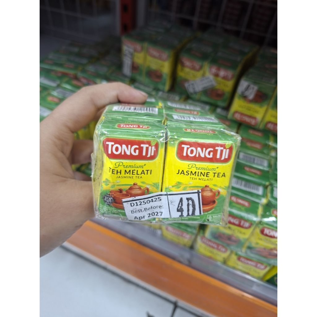 

Tong Tji Premium Teh melati Jasmine tea Teh Jasmine 9gr isi 10