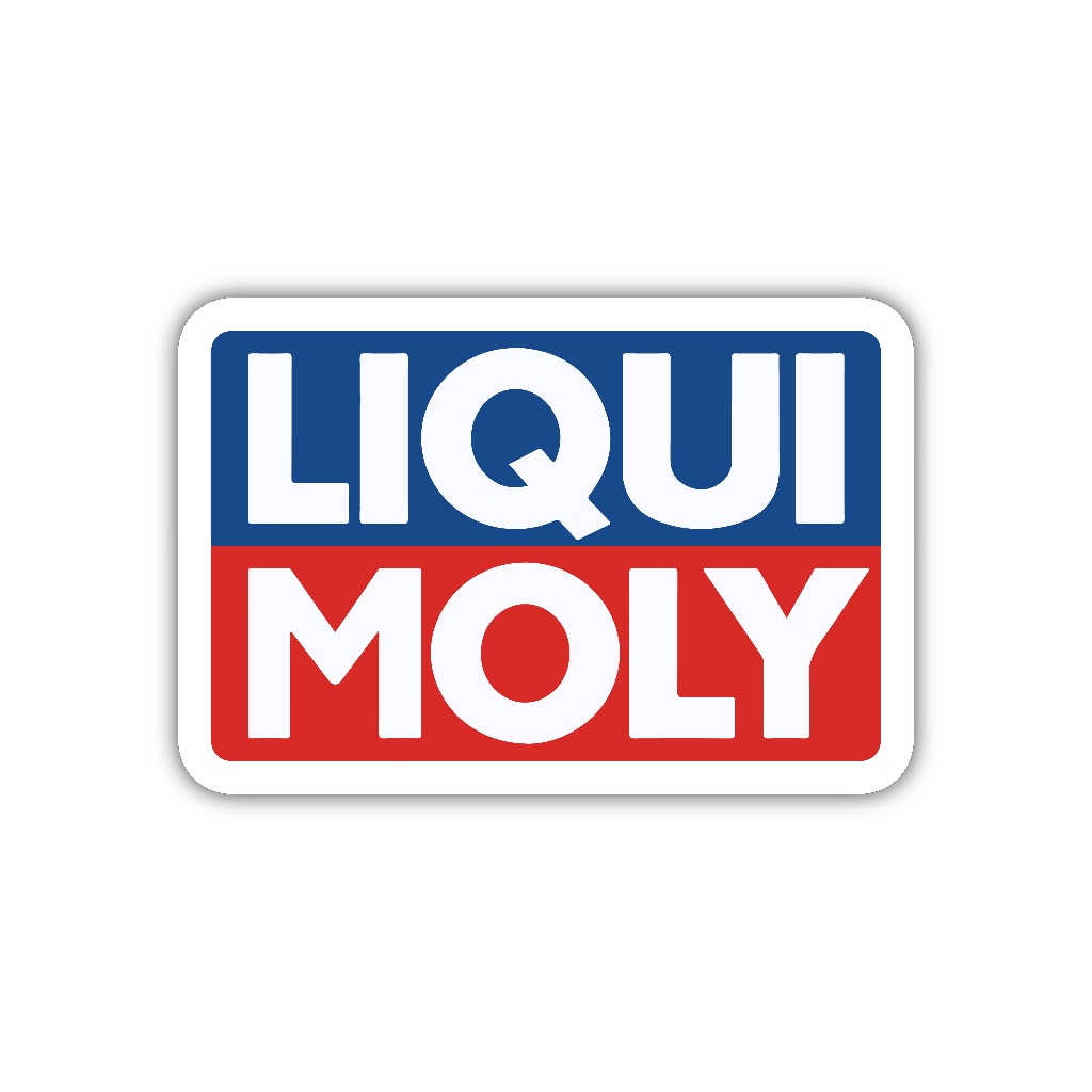 

ZV161 sticker liqui moly karakter kartun anime aesthetic, stiker vinyl satuan