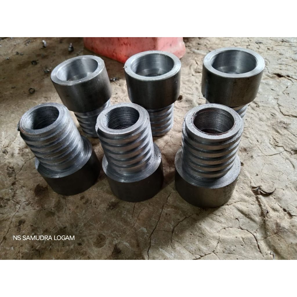 sok drat besi satu pasang luar dan dalam 1" - 2½ "