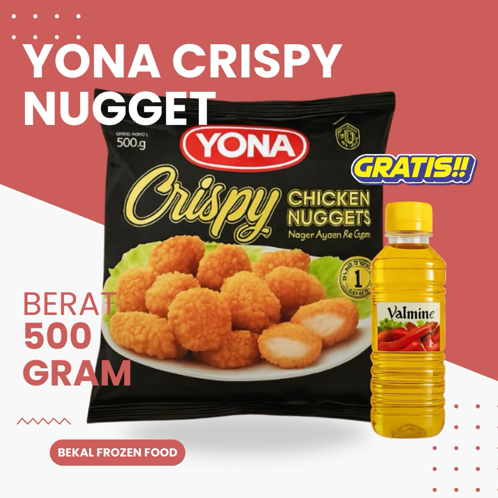 

Yona Crispy Chicken Nugget 500gr