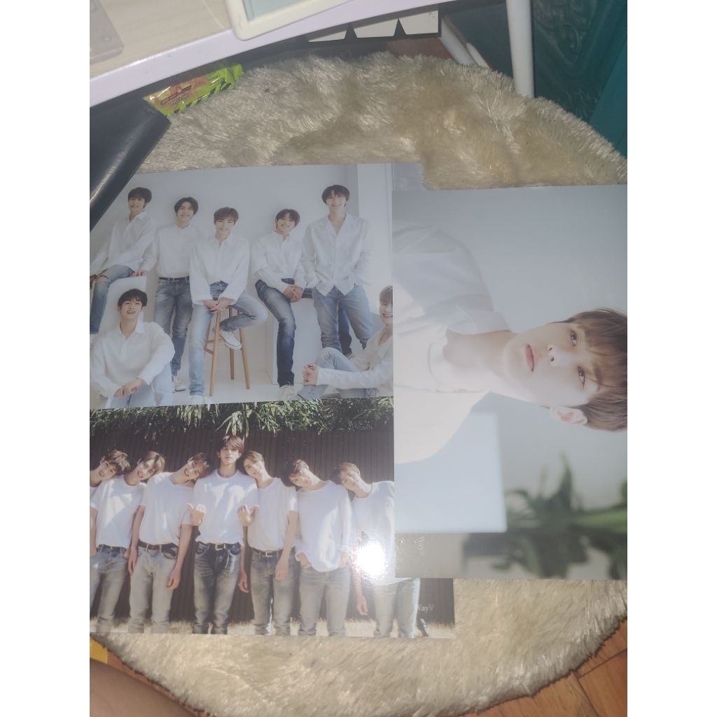 wayv season greeting 2021 A4 postcard poster kun winwin lucas ten